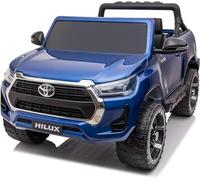 BABYCOCHES - Coche Eléctrico para Niños 24V Toyota HILUX, 2 PLAZAS, Pantalla MP4, Coches Infantiles con bateria 24V, Ruedas de Caucho y Asiento en Polipiel, Motores de 240W, Equipo de Audio