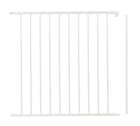 BabyDan Esbjerg, Extra Slim Montado a presión Puerta de escalera, 60,5-66 cm, Barrière pour bébé/Puerta de seguridad, Blanco, Hecho en Dinamarca - (Puerta para mascotas/Puerta para perros)