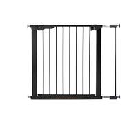 BabyDan Premier, Montado a presión Puerta de escalera, 79,5-86,5 cm, Barrière pour bébé/Puerta de seguridad, Metal, Negro, Hecho en Dinamarca - (Puerta para mascotas/Puerta para perros)