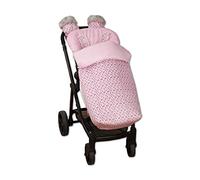 Babyline Arrow - Saco de silla con manoplas, unisex, color rosa