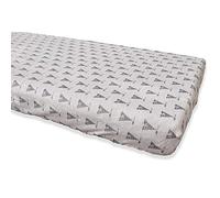 Babyline BACOTEPEE - Bajera coralina invierno, hipersuave, transpirable e hipoalergénica, esquinas engomadas, ajustable (tepee, cuna 60 x 120), unisex