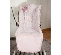 Babyline Caramelo - Colchoneta para silla de paseo, color rosa