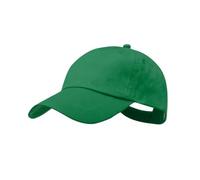 Babyline Gorra Infantil Algodón 100% - Gorra Béibol Niño Niña con Ojales de Ventilación Bordados, Ajustable con Velcro (Verde)