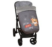 Babyline Lion - Saco De Silla Con Cubre Arnés De Regalo., Gris