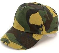 Babyline Lote Gorras Camuflaje Algodón. Gorra de Béisbol Ajustable con Orificios de Ventilación - Camo Militar para Hombres y Mujeres. (1)