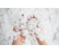 Babyline Relleno Copos Microfibra. Tacto Suave, Algodón de Relleno, Guata Hipoalergénica, Lavable, 100% Nacional. Poliéster.100%. (5 Kilos)