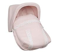 Babyline Saco Portabebé Classic Rosa Bebé - Saco Portabebé con Capota y Cubrearnés de regalo, Universal