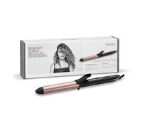 BaByliss 25mm Curling Tong Rizador de pelo Caliente Negro, Oro rosado 2,5 m
