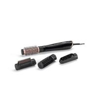 BaByliss Cepillo de aire Perfect Finish - Peinados perfecto, 3 accesorios para Alisar, Agregar Volumen y Dar forma, 2 ajustes de calor + Aire frío, Tecnología iónica antiencrespamiento, AS126E