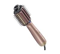 BaByliss Air Power Volume - Cepillo Secador y Moldeador de Aire 2 en 1, Oro | Sin Daño por calor, Modo Húmedo y Seco, Cepillo secador de pelo con Tecnología Iónica, 3 ajustes de temperatura, AS95E