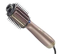 BaByliss Air Power Volume - Cepillo Secador y Moldeador de Aire 2 en 1, Oro | Sin Daño por calor, Modo Húmedo y Seco, Cepillo secador de pelo con Tecnología Iónica, 3 ajustes de temperatura, AS95E