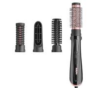 BaByliss Cepillo de aire Perfect Finish - Peinados perfecto, 3 accesorios para Alisar, Agregar Volumen y Dar forma, 2 ajustes de calor + Aire frío, Tecnología iónica antiencrespamiento, AS126E