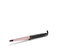 BaByliss Rizador Conico Rose Quartz - Tenacilla de pelo de 13-25 mm, Ondas sueltas, Rizos naturales, barril cerámico, Peinados fáciles, 6 temperaturas de 160°C a 210°C, Rizador de pelo Rosa, C454E