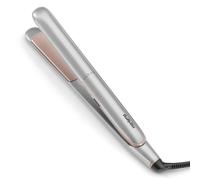 BaByliss Cosmos Plancha de Pelo - NUEVO 2025, Tecnología de deslizamiento suave con cerámica, 3 ajustes de temperatura 180-235°C, Uso mundial, Plateado, ST260E