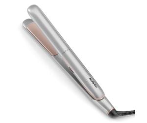 BaByliss Cosmos Plancha de Pelo - Tecnología de deslizamiento suave con cerámica, 3 ajustes de temperatura 180-235°C, Uso mundial, Plateado, ST260E
