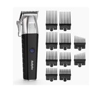 BaByliss - E812E cortadora de pelo y maquinilla Negro, Acero inoxidable 8 Ión de litio