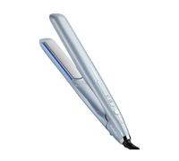 BaByliss Plancha Hydro Fusion - Tecnología iónica dual, Antiencrespamiento, 5 ajustes de temperatura, Calentamiento rápido, Apagado automático - Azul, ST573E