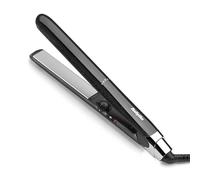 BaByliss Midnight Shine Plancha de Pelo, Placas de Titanio-Cerámica, Placas Largas, 13 Temperaturas (170-235°C), Calentamiento Rápido, Antiencrespamiento Acabado Brillo, ST590E