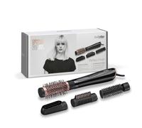 BaByliss Cepillo de aire Perfect Finish - Peinados perfecto, 3 accesorios para Alisar, Agregar Volumen y Dar forma, 2 ajustes de calor + Aire frío, Tecnología iónica antiencrespamiento, AS126E