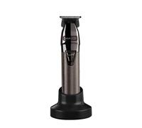 BaByliss Pro Super Motor - Recortadora profesional de esqueleto, uso con cable/inalámbrico, batería de litio recargable de larga duración, motor potente, hoja de acero precisa, plateado/negro