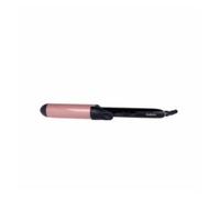 BaByliss Rizador de pelo 38mm C453E Tenacilla de cerámica con cuarzo, con Pinza, 6 Temperaturas 160°C a 210°C, Rizos Duraderos, Punta de agarre frío, Cable giratorio