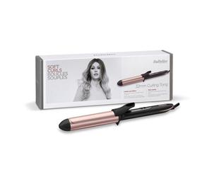 BaByliss Rose-Quarz Curling Tong 32mm Rizador de Pelo Negro/Oro Rosa