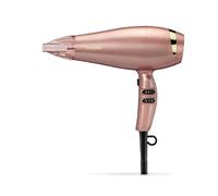 BaByliss Secador de pelo Rose Gold - Secador de pelo ligero y potente, 2100 W, función iónica, tecnología cerámica, secado rápido, 3 temperaturas y 2 velocidades, rosa dorado, 5336PE