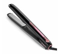 BaByliss Sensor Protect Plancha de Pelo Inteligente, Control de Calor Adaptativo, Placas de Titanio, Iones Antiencrespamiento, 5 Temperaturas (160-200°C), Calentamiento Rápido, ST491E
