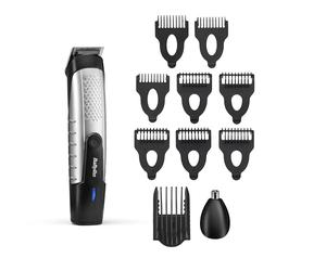 BaByliss T812E Recortadora Inalámbrica Multifunción Lithium Power. Para barba, cabello, nariz y orejas. Waterproof