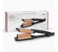 Plancha de pelo - Babyliss W2447E, 3 Ajustes, Advanced Ceramics, Negro