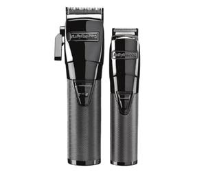 BaBylissPro 4RTIST GUNNSTEELFX Cortapelos Combi Set Metal Clipper Trimmer Unisex-Adultos