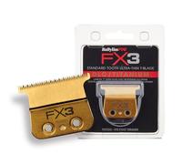BaBylissPRO FX703G FX3 DLC/Titanium - Cuchilla de repuesto ultrafina de dientes finos con cero huecos
