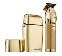 BaBylissPRO LIMITEDFX - Prepack de recortadora y afeitadora, color dorado