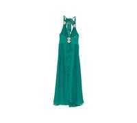 Babylon - Vestido Largo Halter con Adornos Florales - Dresses - Mujer - Verde - 3XL -
