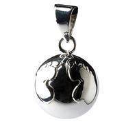 Babylonia BVF109 - Colgante con diseño de pies para embarazadas