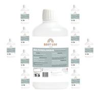 BABYLOU CARE Suero fisiológico 10x500 ml en botella | NaCl 0,9% isotónico | Pack familiar | Higiene nasal y ocular | Irrigación externa de las fosas nasales