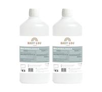 BABYLOU CARE | Suero Fisiológico botella 2x1L | NaCl 0,9% | Fabricado en Francia | Lavado de las fosas nasales | Higiene nasal | Para irrigación externa