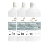 BABYLOU CARE | Suero fisiológico en botella 3x1L | NaCl 0,9% | Fabricado en Francia | Lavado de fosas nasales | Higiene nasal | Para irrigación externa