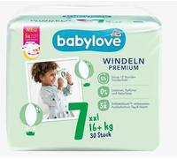 babylove Pack de 30 pañales premium tamaño 7 XXL 16+ kg