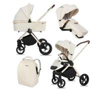 BabyLux® Carrito Bebe 2en1 BOLDO, Conjunto de Cochecito Ligero y Plegable