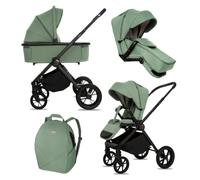 BabyLux® Carrito Bebe 2en1 BOLDO, Conjunto de Cochecito Ligero y Plegable