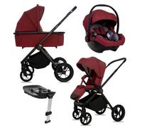 BabyLux® Carrito Bebe 4en1 BOLDO, Conjunto de Cochecito Ligero y Plegable