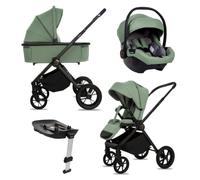 BabyLux® Carrito Bebe 4en1 BOLDO, Conjunto de Cochecito Ligero y Plegable