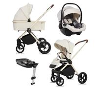 BabyLux® Carrito Bebe 4en1 BOLDO, Conjunto de Cochecito Ligero y Plegable