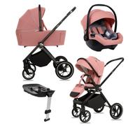 BabyLux® Carrito Bebe 4en1 GAVIA, Conjunto de Cochecito Ligero y Plegable