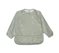 babymeba Babero con Mangas Impermeable - Baberos Bebe Impermeables Blw, Babero Manga Larga 6 Meses a 30 Meses, Babero Alimentacion, Babero Elastico, Recogedor Alimentos Trona, Babero BLW (verde)