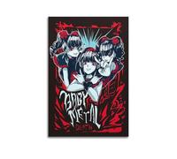 Babymetal - Póster musical de ángel, 1 póster decorativo para pared, lienzo e impresión artística moderna para decoración de dormitorio familiar, 30 x 45 cm