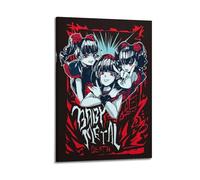 Babymetal - Póster musical de ángel, 1 póster decorativo para pared, lienzo e impresión artística moderna para dormitorio familiar, 60 x 90 cm