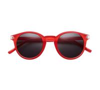 BABYMOCS Gafas de sol clásicas para niños de 1,5 a 7 años, protección UV400 y categoría 3, sin BPA, certificado CE e ISO, diseño sueco para niños y niñas, incluye bolsa protectora, rojo