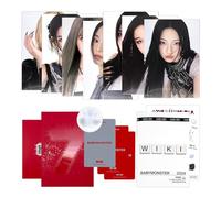 BABYMONSTER - 1st Mini Album [BABYMONS7TER] (YG TAG Ver. - Random Ver.) Out Box + Photobook + Wikibook + Sticker + QR Card + Pin Badge + Photocards + 4 Extra Photocards